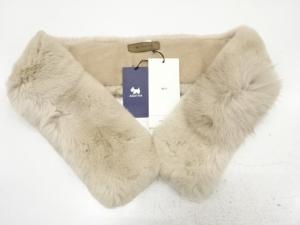 未使用品　AGATHA　フェイクファー衿巻